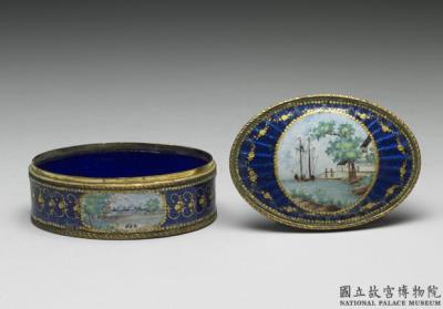 图片[3]-Copper-body painted enamel box, 18th century, Qing dynasty-China Archive